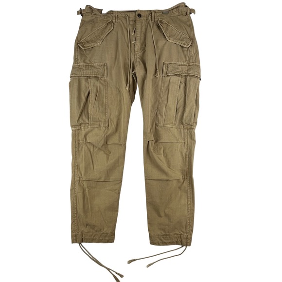 Polo Ralph Lauren Other - Vintage Polo Ralph Lauren Surplus Fit Military Cargo Pants Mens 32x32 Tan